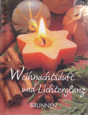 Weihnachtsduft und Lichterglanz - Miniaturbuch