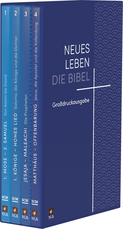 Preview: Neues Leben. Die Bibel, Großdruckausgabe in 4 Bänden