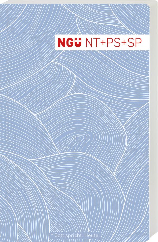 Neue Genfer Übersetzung - NT mit Psalmen und Sprüchen Design blau