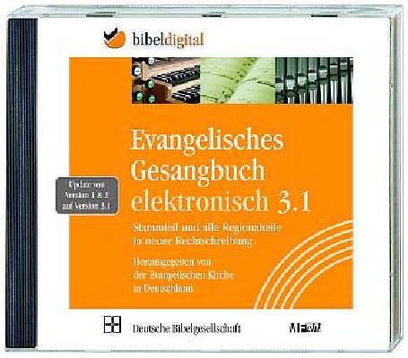Evangelisches Gesangbuch elektronisch Update auf Version 3.1