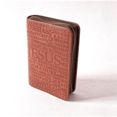 Bibelhülle Utah Namen Jesu 18,5x12,7x3,7cm