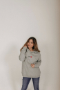 Hoodie Style Eternity Regular fit grau melange Gr. L