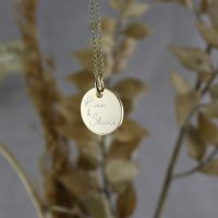 Kette mit Anhänger rise & shine vergoldet