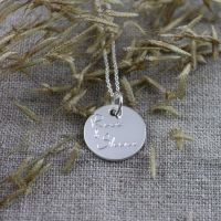 Kette mit Anhänger rise & shine silber