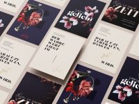 Postkarten-Set Asche und Eden
