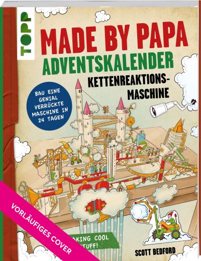 Made by Papa Adventskalender Kettenreaktionsmaschine