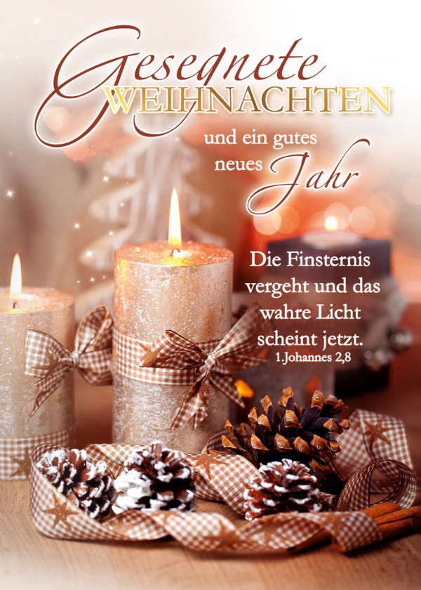 Faltkarten - Weihnachten 10er Set