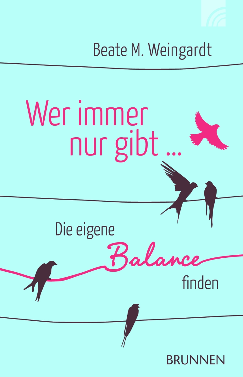 Wer immer nur gibt ...