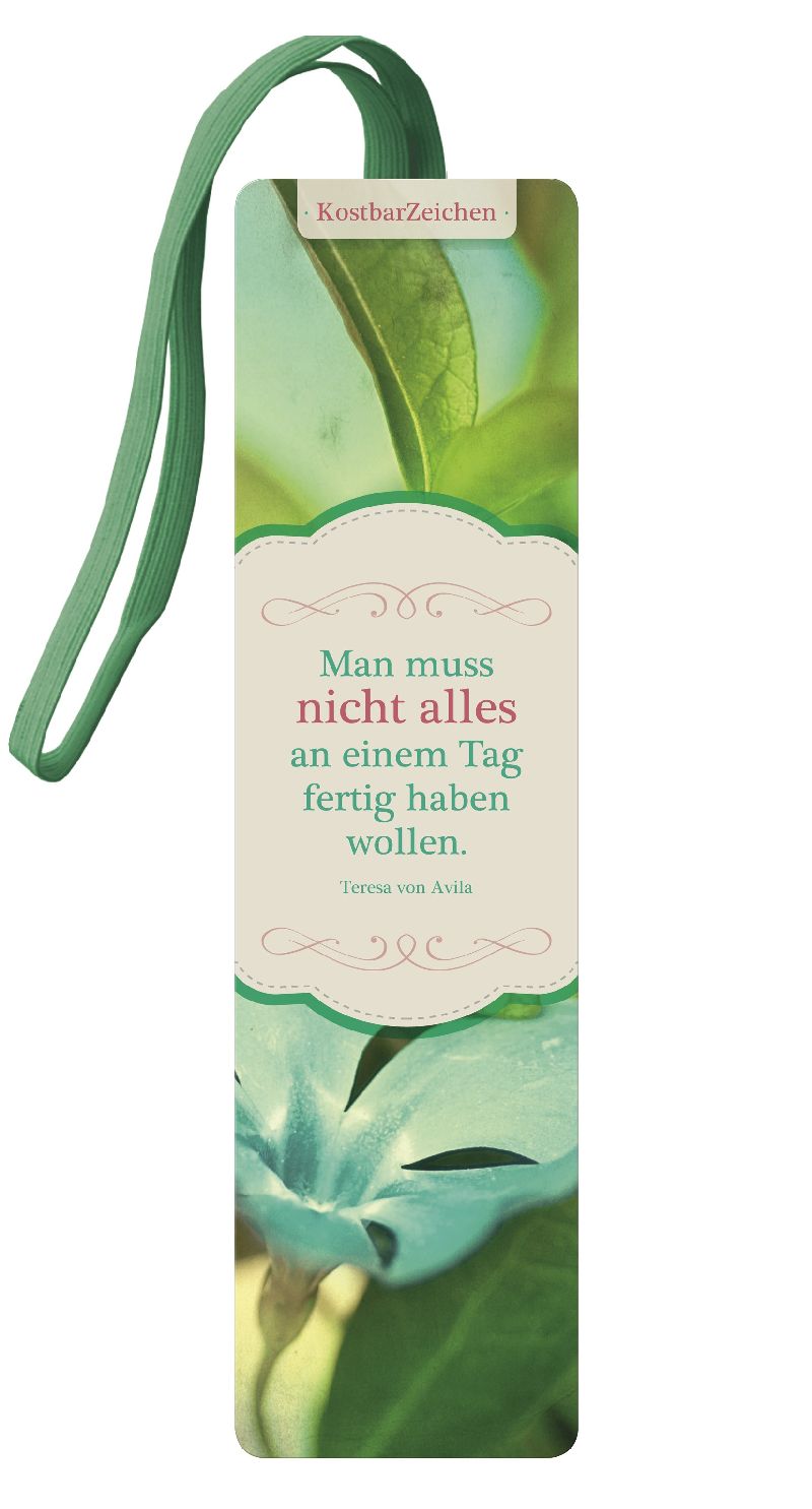 KostbarZeichen: Nicht alles