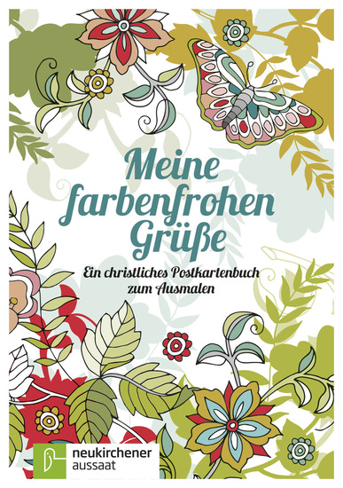 Meine farbenfrohen Grüße - Ausmalen