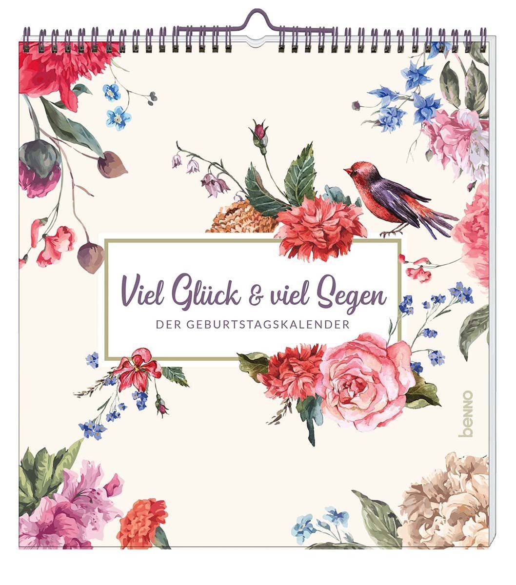 Viel Glück & viel Segen - Geburtstagskalender