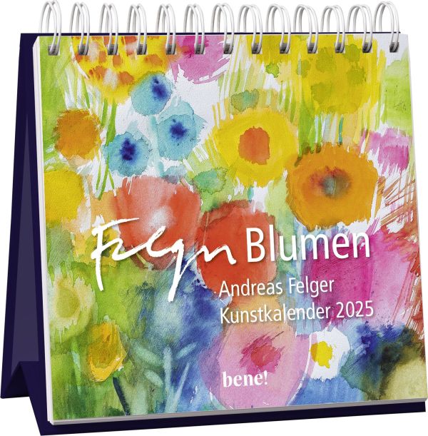 Blumen 2025 - Postkartenkalender