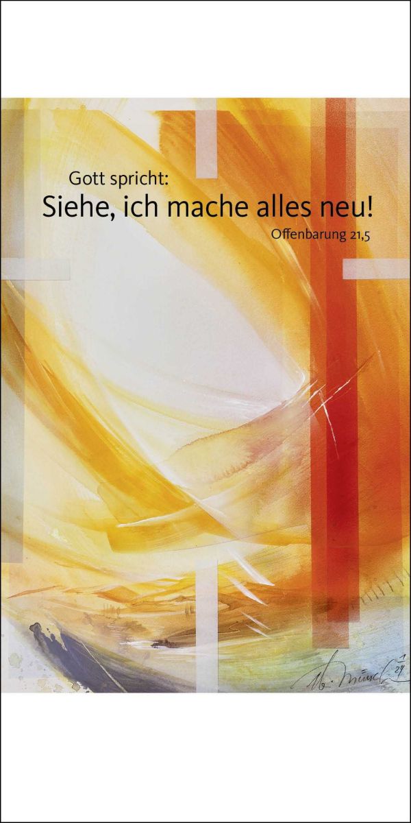 Jahreslosung 2026 - Faltkarten mit Betrachtung 10er Set