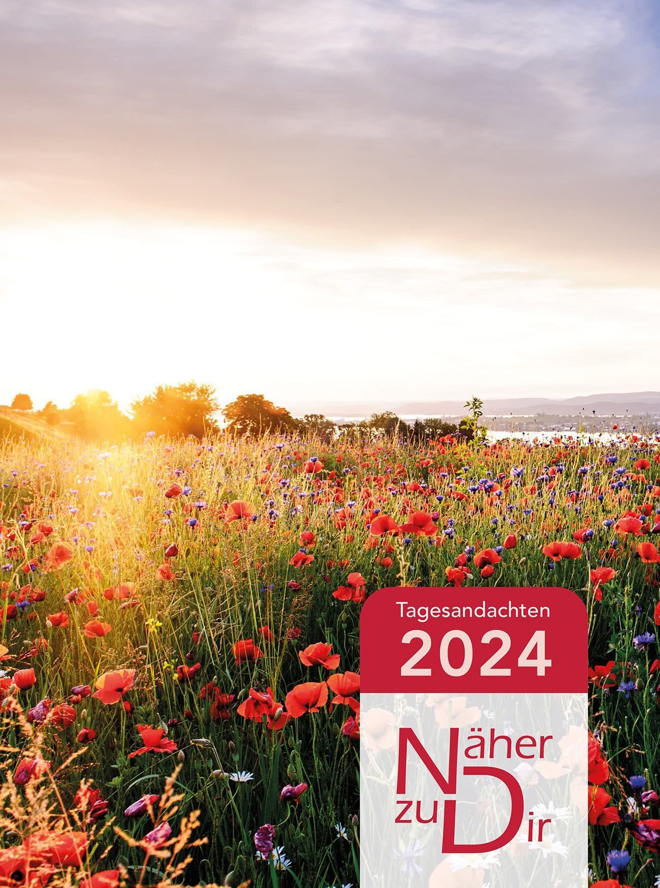 Näher zu Dir 2024 - Buchkalender Motiv Blumenwiese