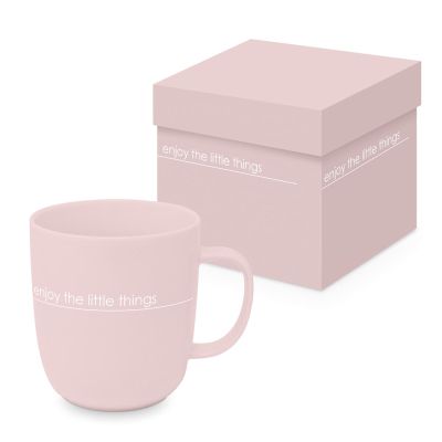 Tasse enjoy the silence rose