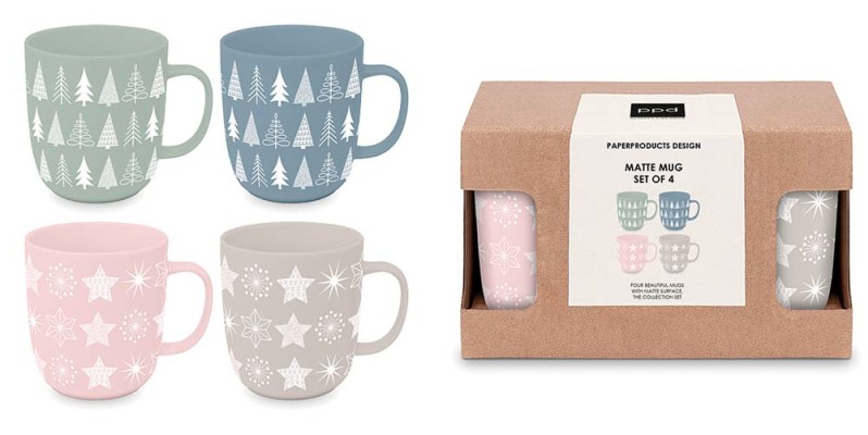 Tassen Weihnachten - 4er Set