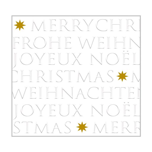 Servietten Merry Christmas
