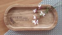 Holztablett Der Herr segne und behüte dich!