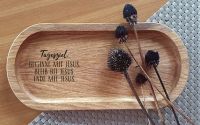 Holztablett Tagesziel: Beginne mit Jesus
