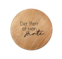 Holzuntersetzer Der Herr ist mein Hirte