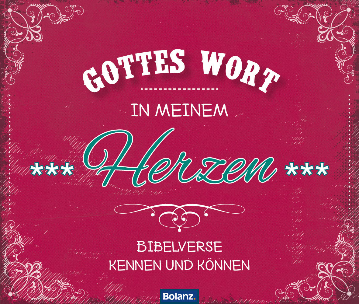 Gottes Wort in meinem Herzen - Aufstellbuch|Bibelverse kennen und können