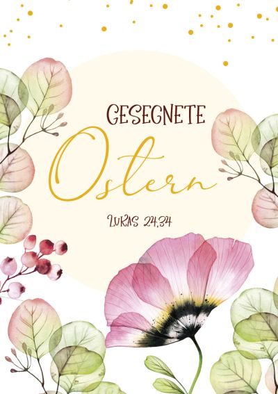 Grußheft Gesegnete Ostern