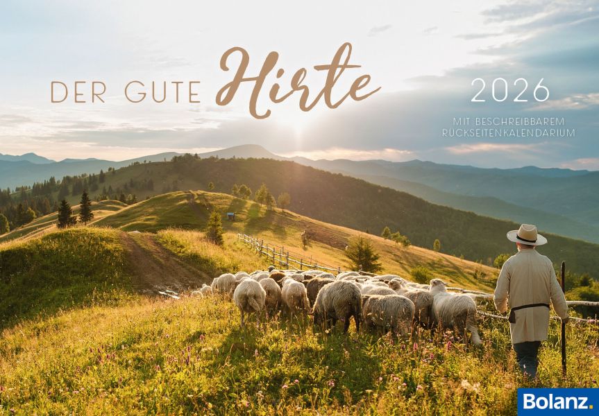 Der gute Hirte 2026 - Postkartenkalender