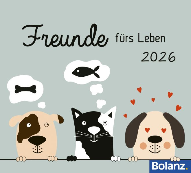 Freunde fürs Leben 2026 - Minikalender