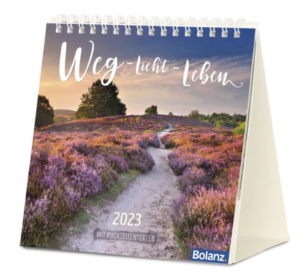 Weg-Licht-Leben 2022 - Tischkalender