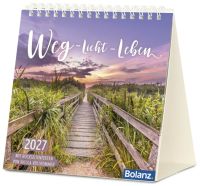 Weg-Licht-Leben 2027 - Tischkalender
