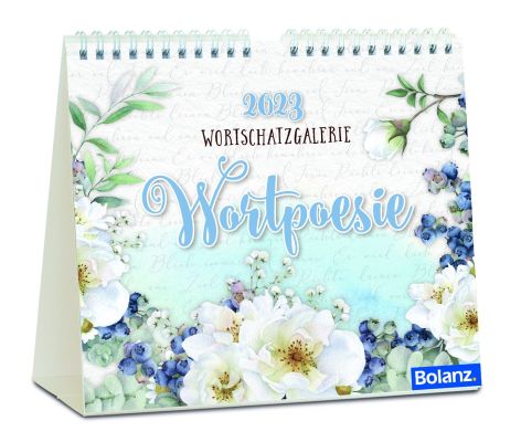 Wortpoesie 2022 - Postkartenkalender