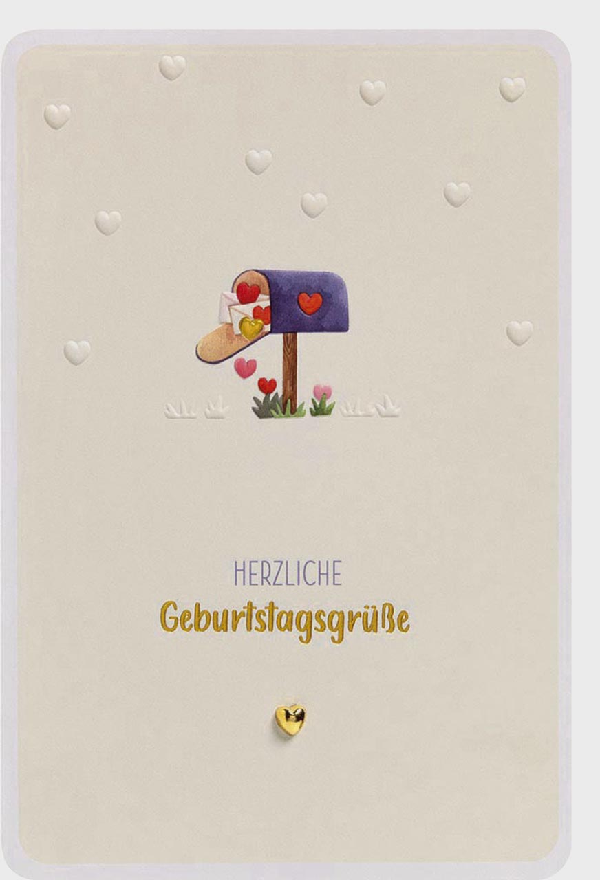 Faltkarte Alles Gute zum Geburtstag