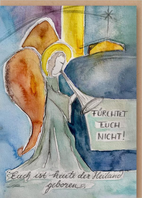 Faltkarte Engel - Fürchtet euch nicht!