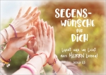 Faltkarte Hände Einsegnung