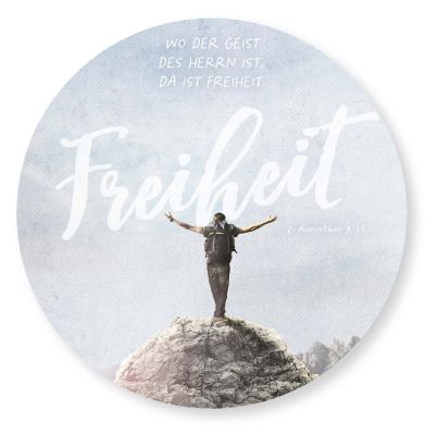 Wandschmuckbild - Freiheit 25cm