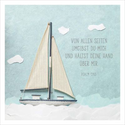 Metallschild - Von allen Seiten