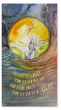 Jahreslosung 2027 - Metallschild Kunst