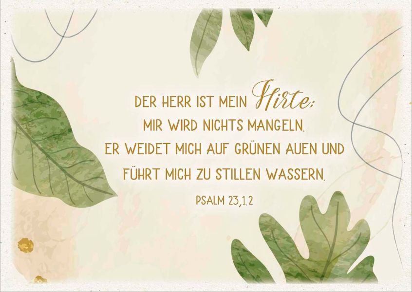 Postkartenserie Hirte 10Stk.