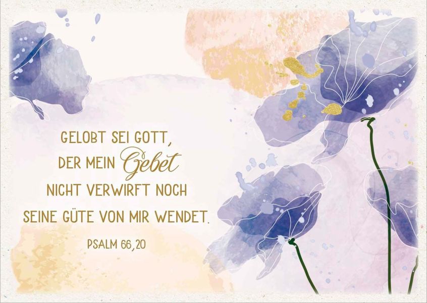 Postkartenserie Gebet 10Stk.