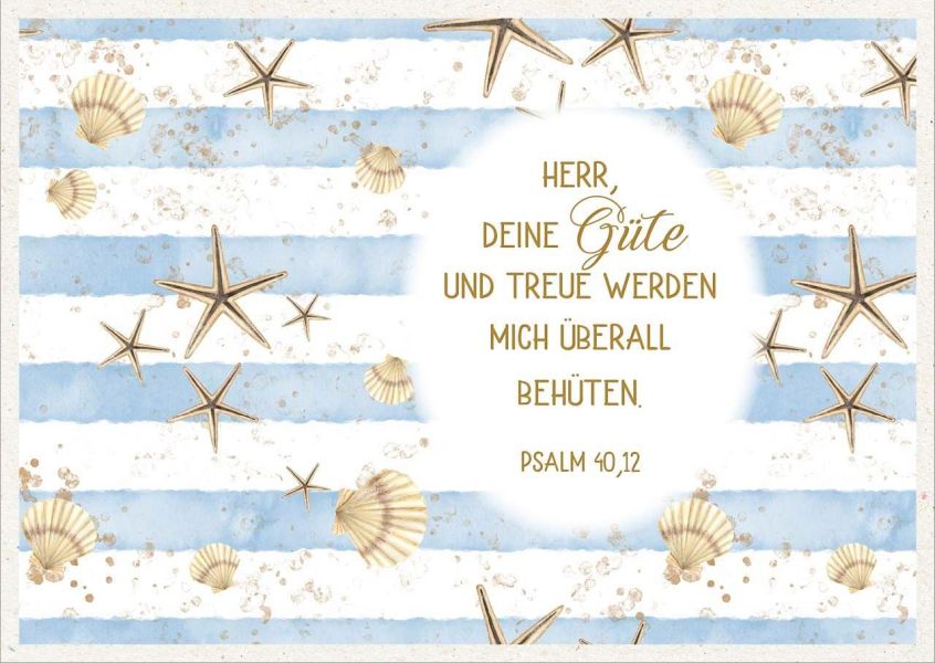 Postkartenserie Güte 10Stk.