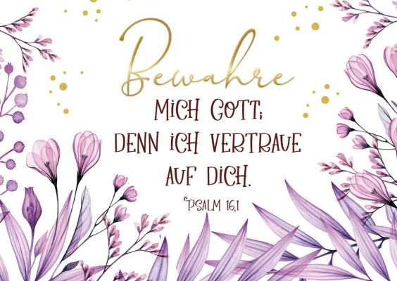 Postkartenserie Bewahre mich Gott 10 Stk.