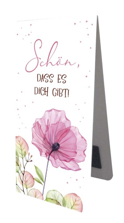 Magnetlesezeichen - Schön, dass es dich gibt!