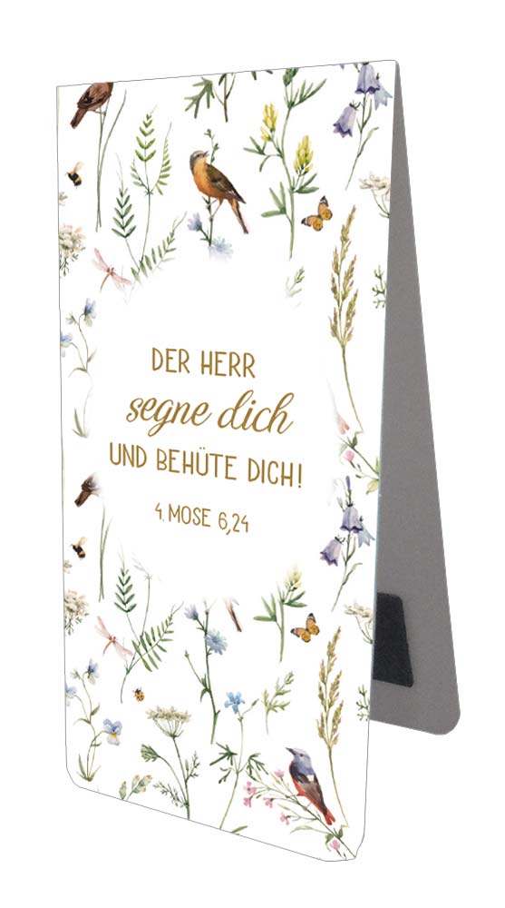 Magnetlesezeichen -  ` Der Herr segne dich ` 