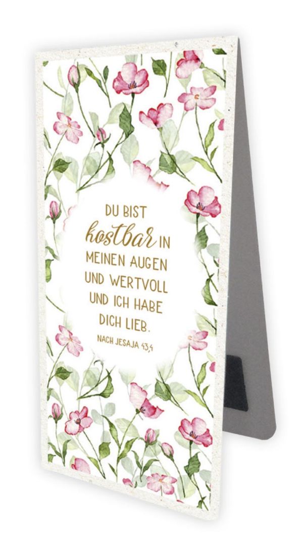 Magnetlesezeichen - Du bist kostbar