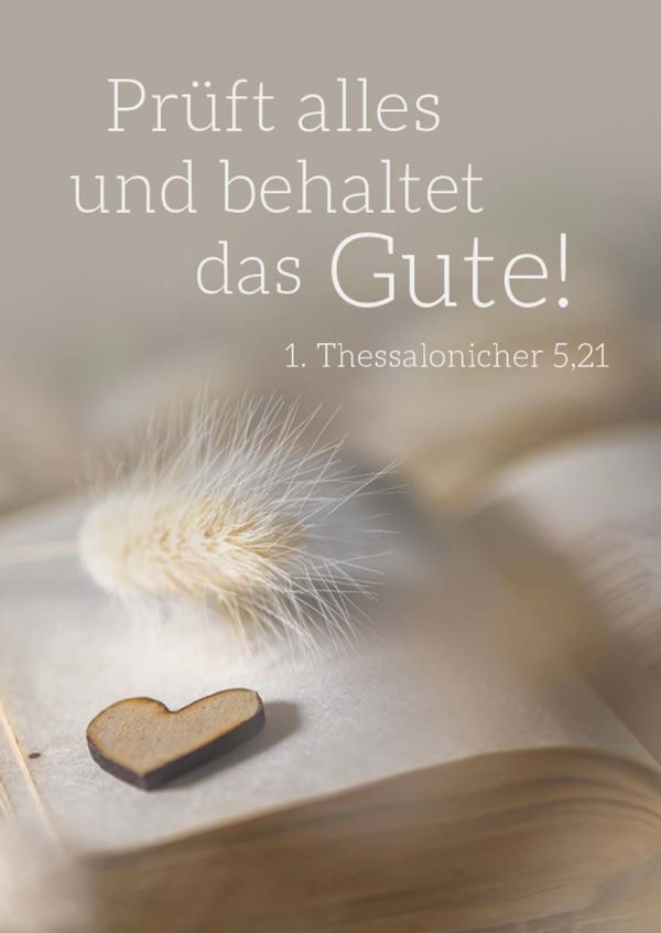 Jahreslosung 2025 - Poster A3 Buch