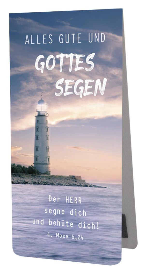 Magnetlesezeichen - Leuchtturm