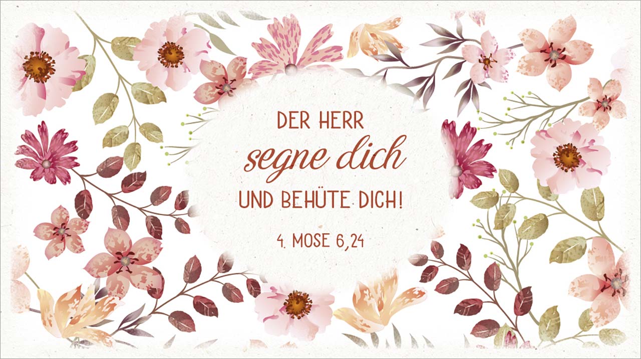 Schokoladengrüsse Der Herr segne dich (40g)