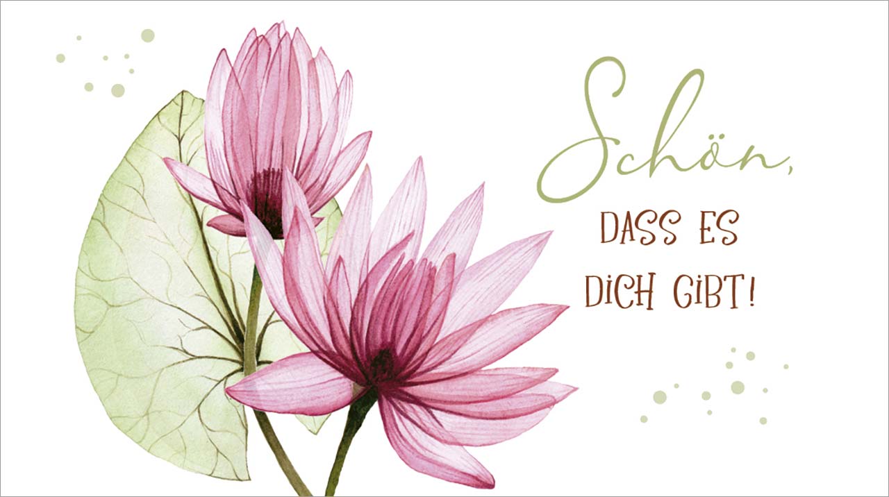 Schokoladengrüsse Schön, dass es dich gibt (40g)