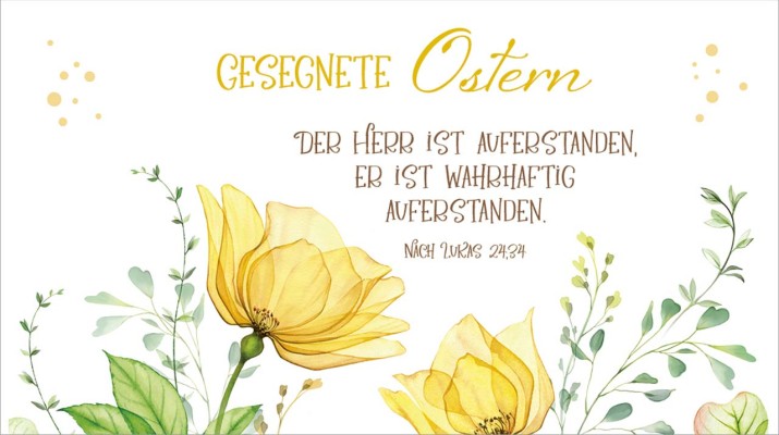 Schokoladengrüße Gesegnete Ostern (40g)