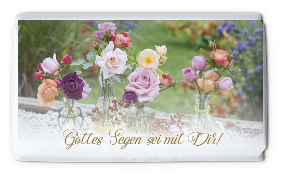 Schokoladengrüße Gottes Segen sei mit Dir (40g)